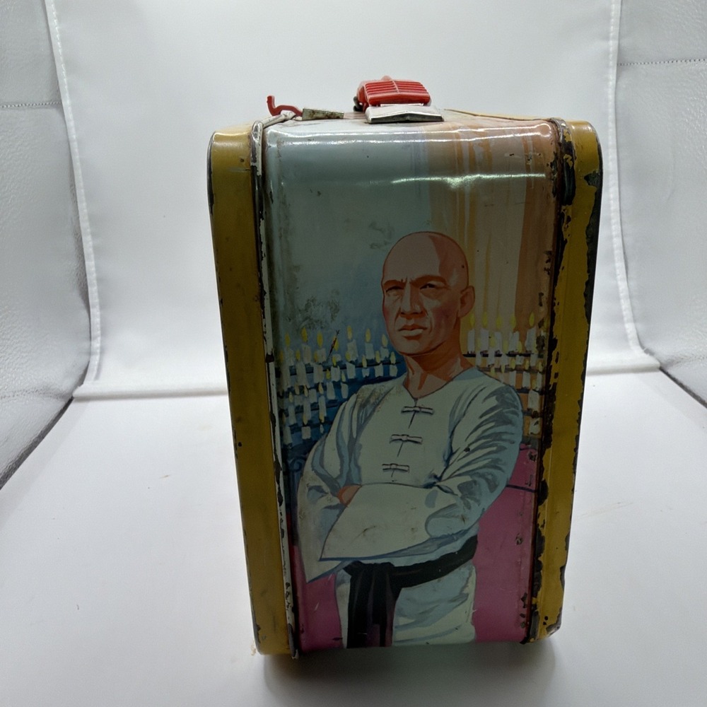 Kung Fu 1974 Vintage Metal Lunch Box No Thermos. David Carradine. - Picture 5 of 8